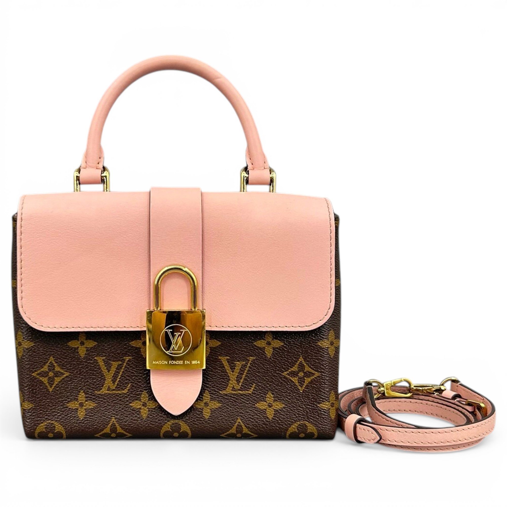 Locky BB leather handbag