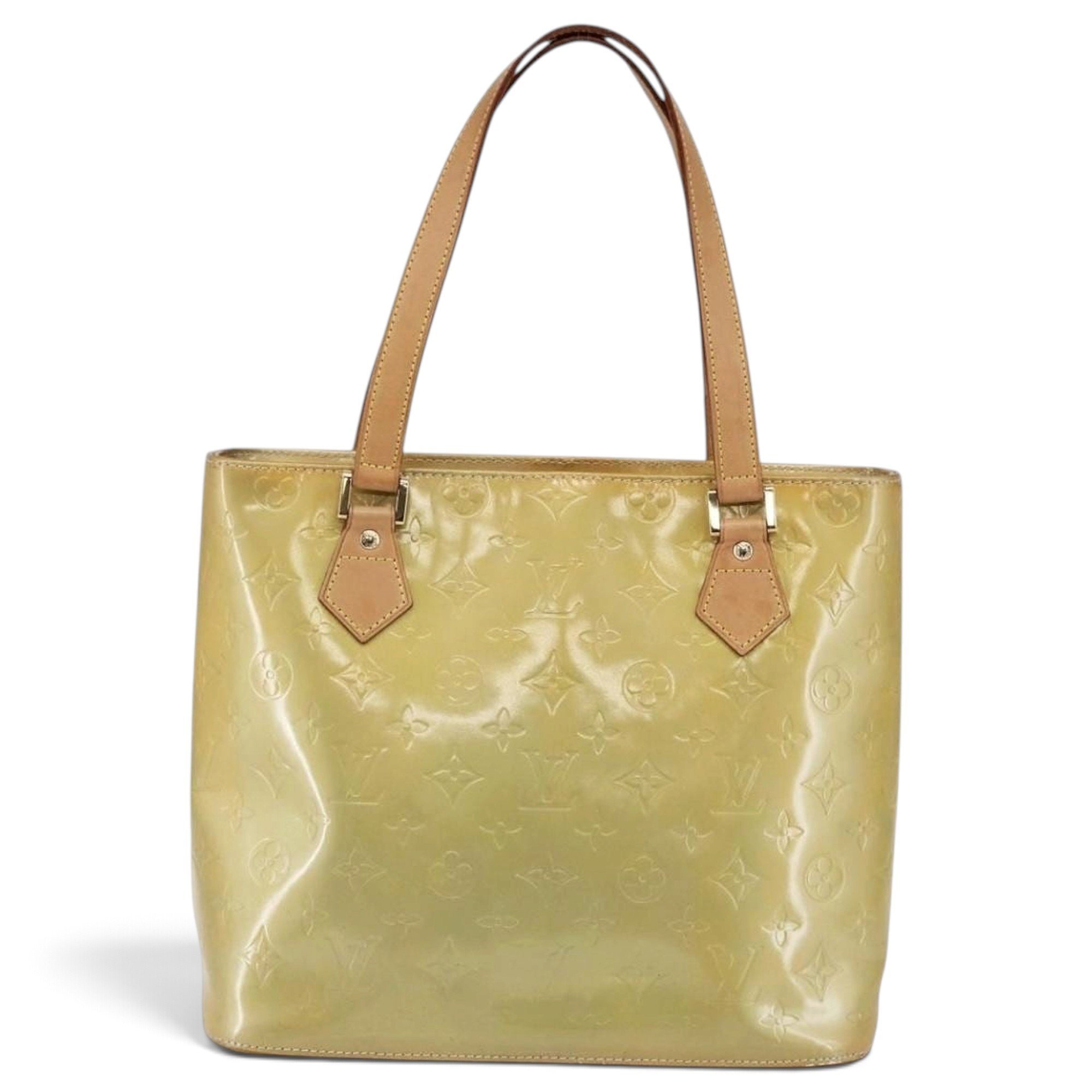 Houston patent leather handbag