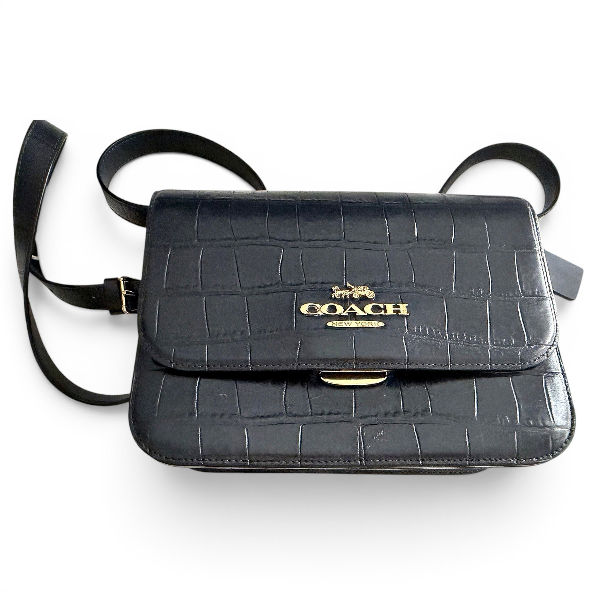Parker leather crossbody bag