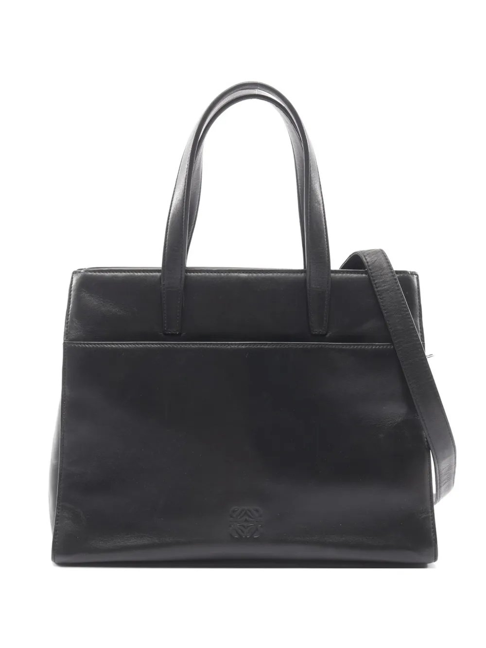 Loewe 2000s Anagram-embossed tote bag