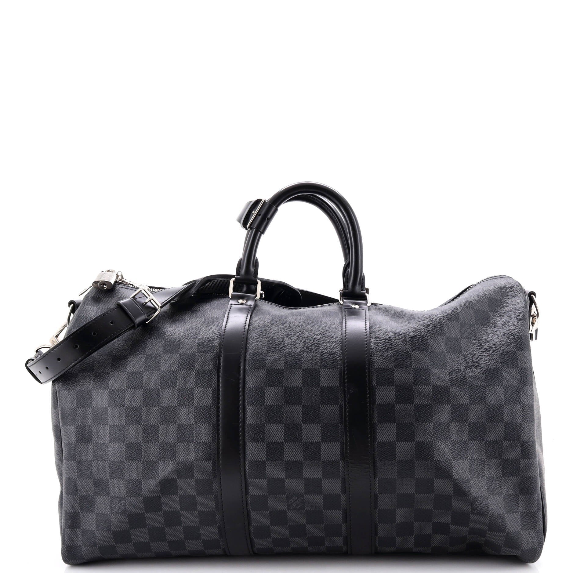Keepall Bandouliere Bag Damier Graphite 45