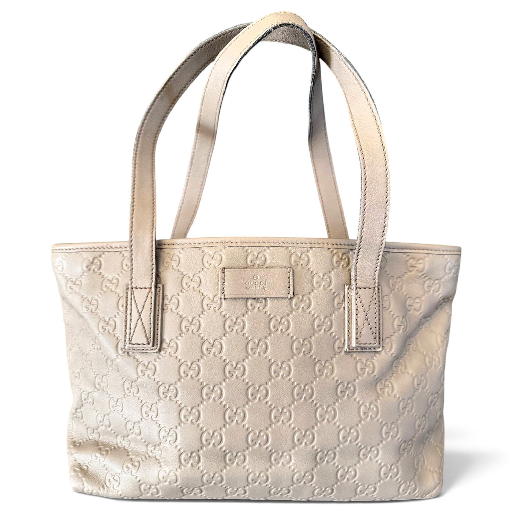 Abbey leather tote
