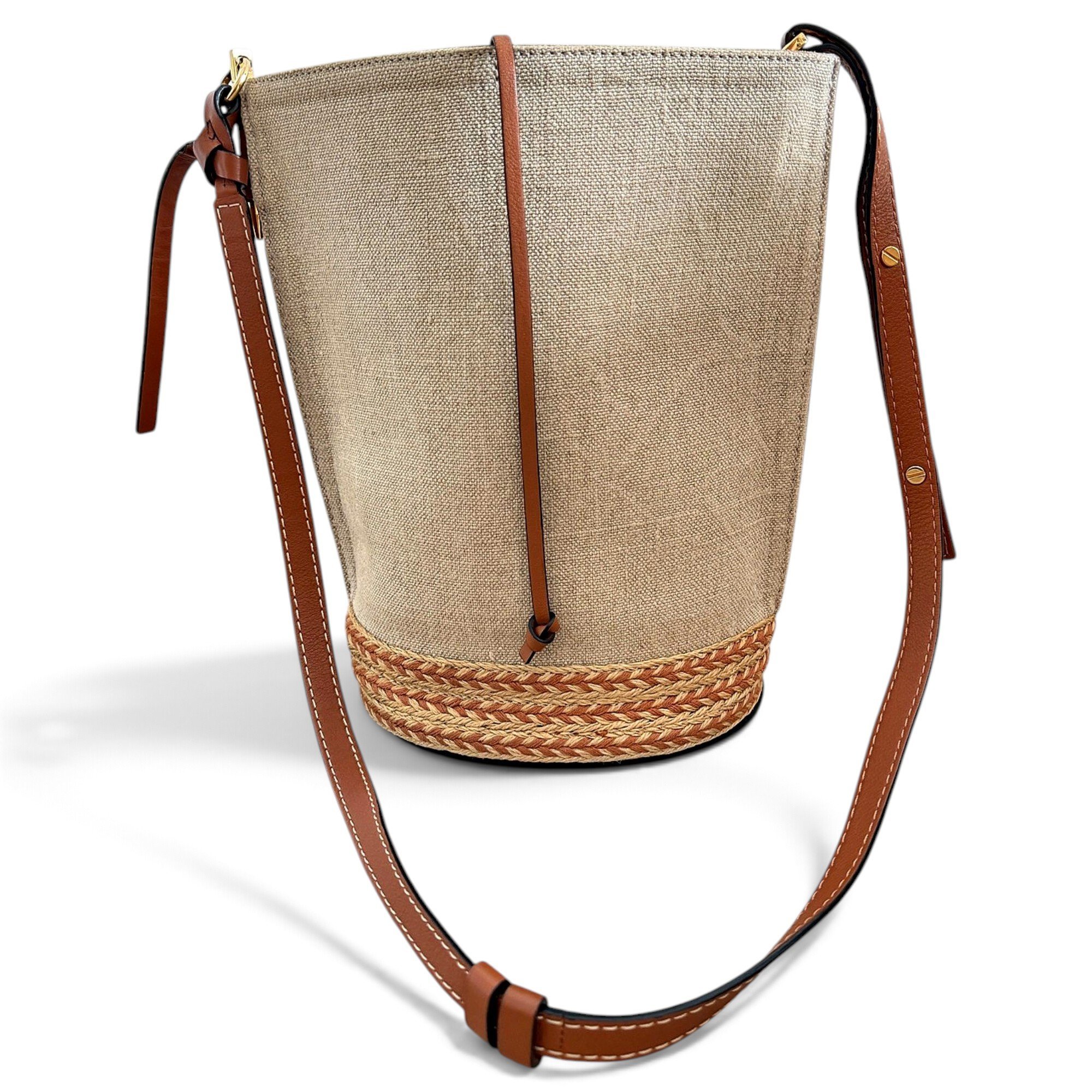 Gate Bucket leather handbag