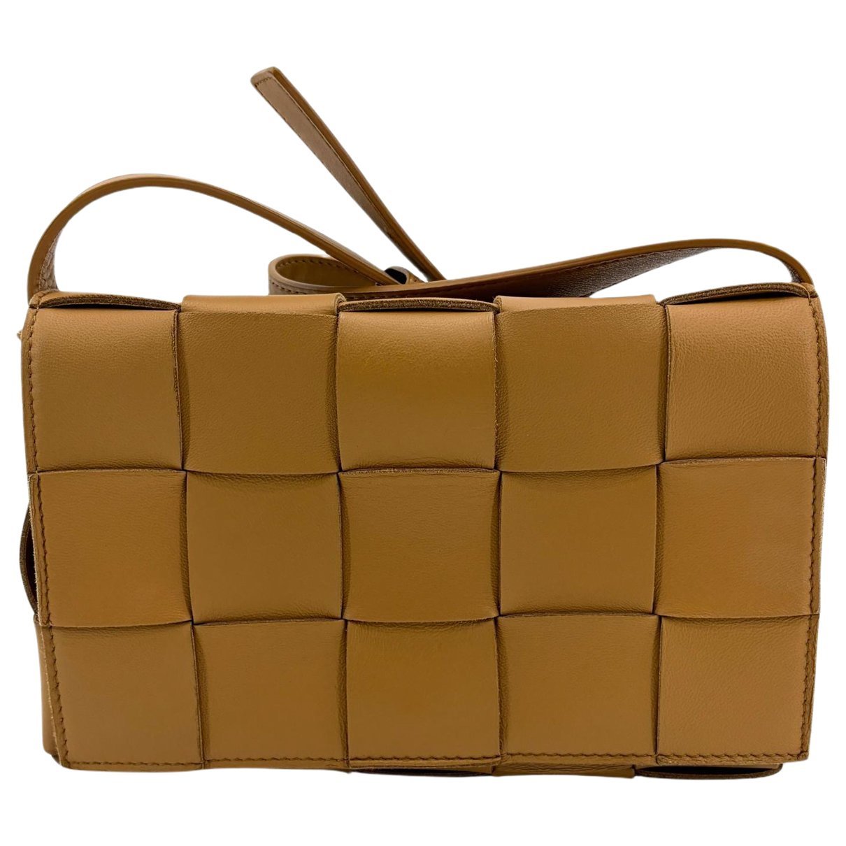 Cassette leather crossbody bag