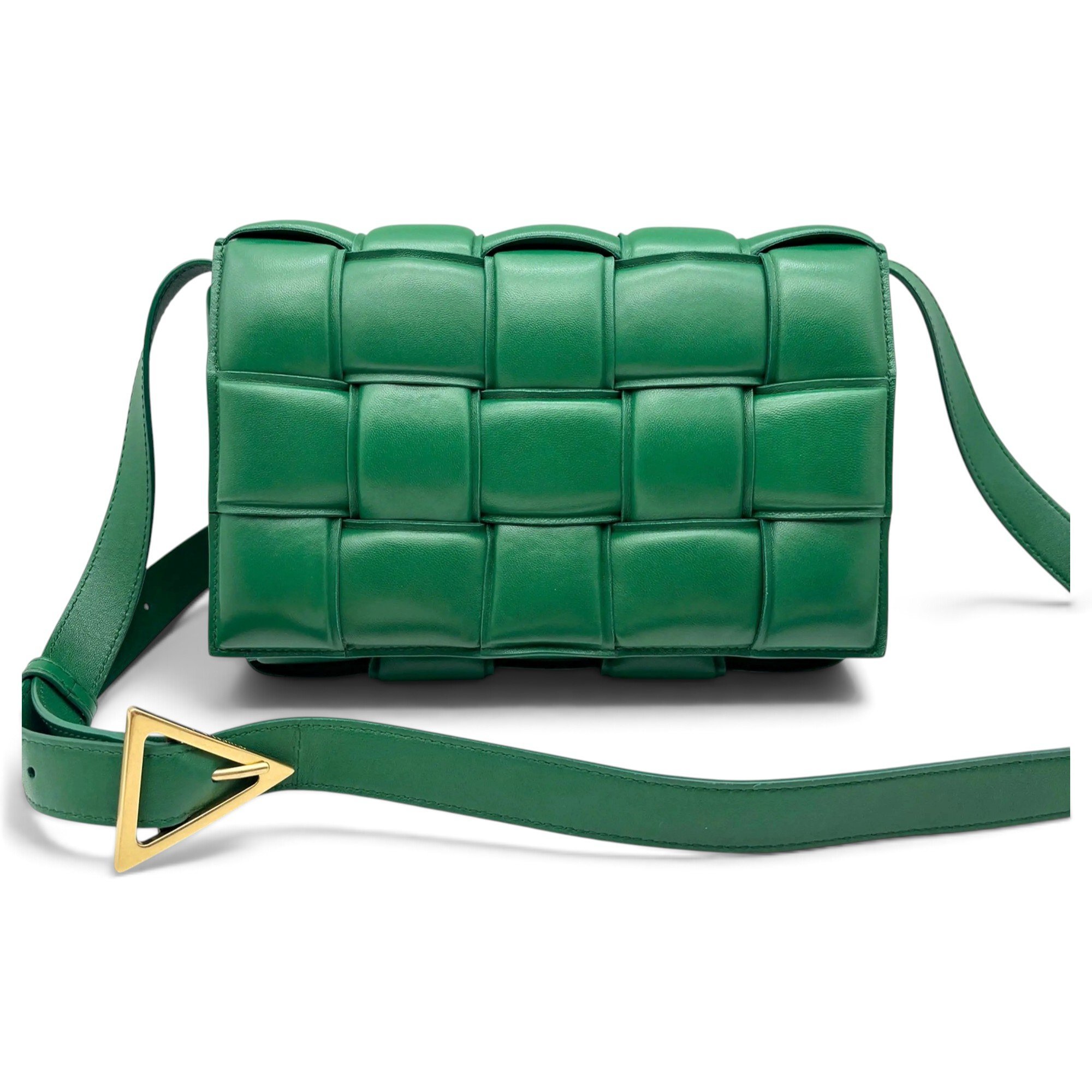 Cassette Padded leather crossbody bag
