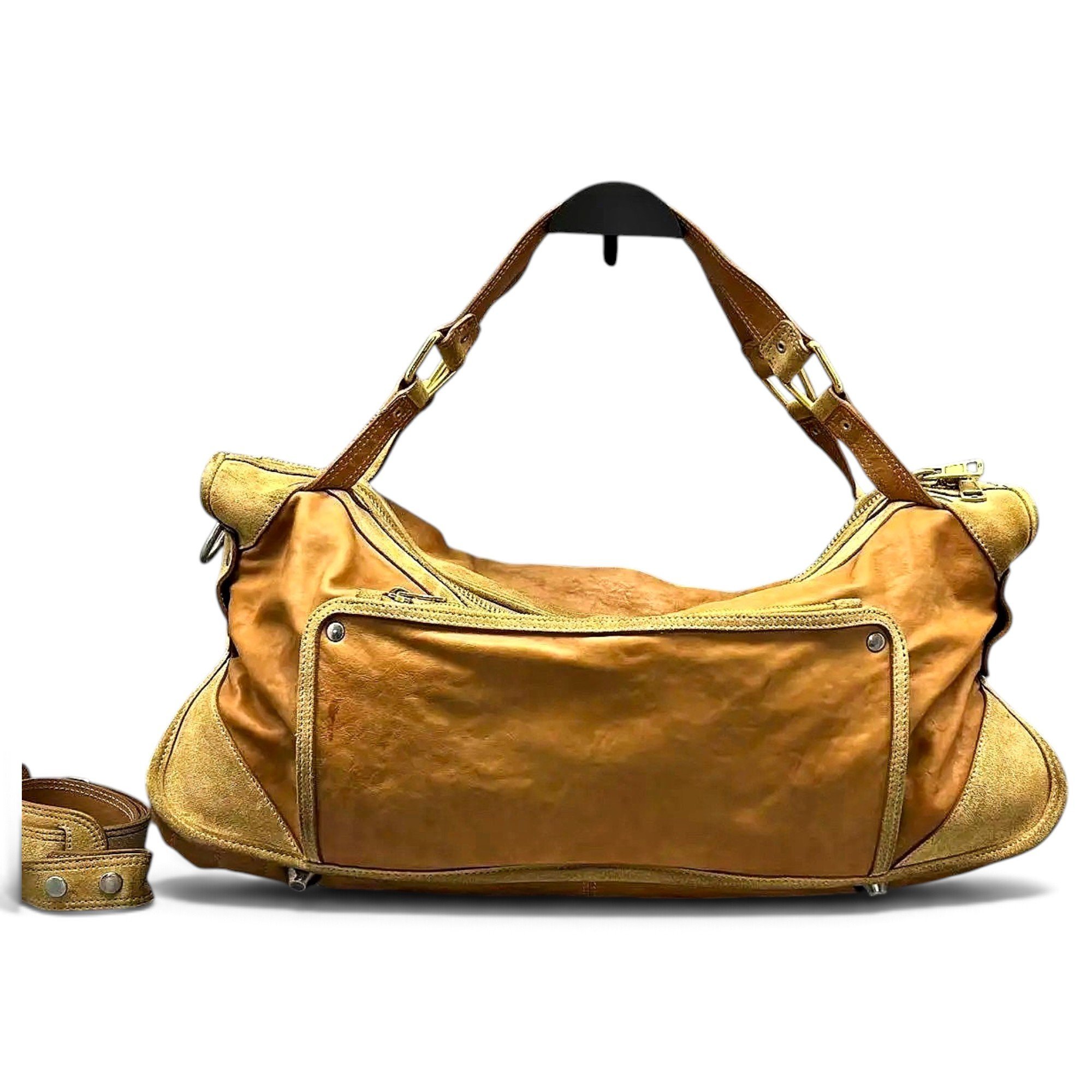Leather crossbody bag