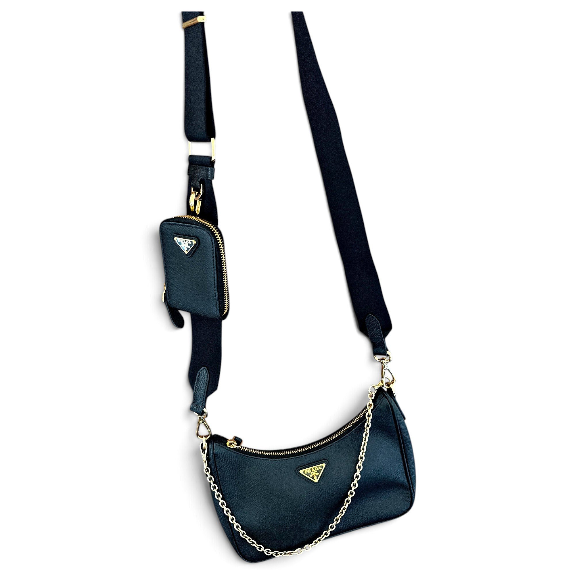 Re-Edition 2005 leather handbag