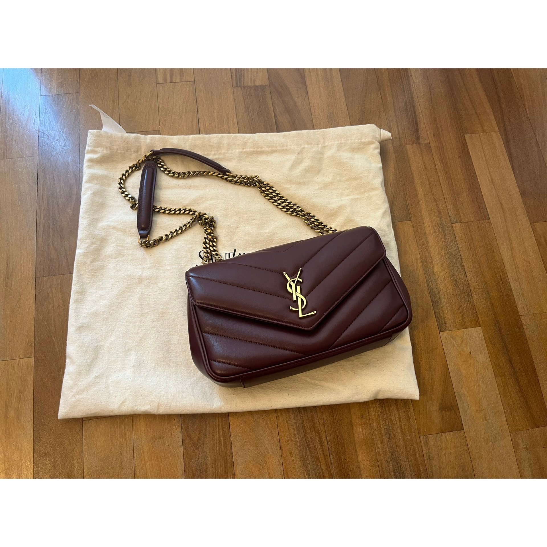 Leather handbag