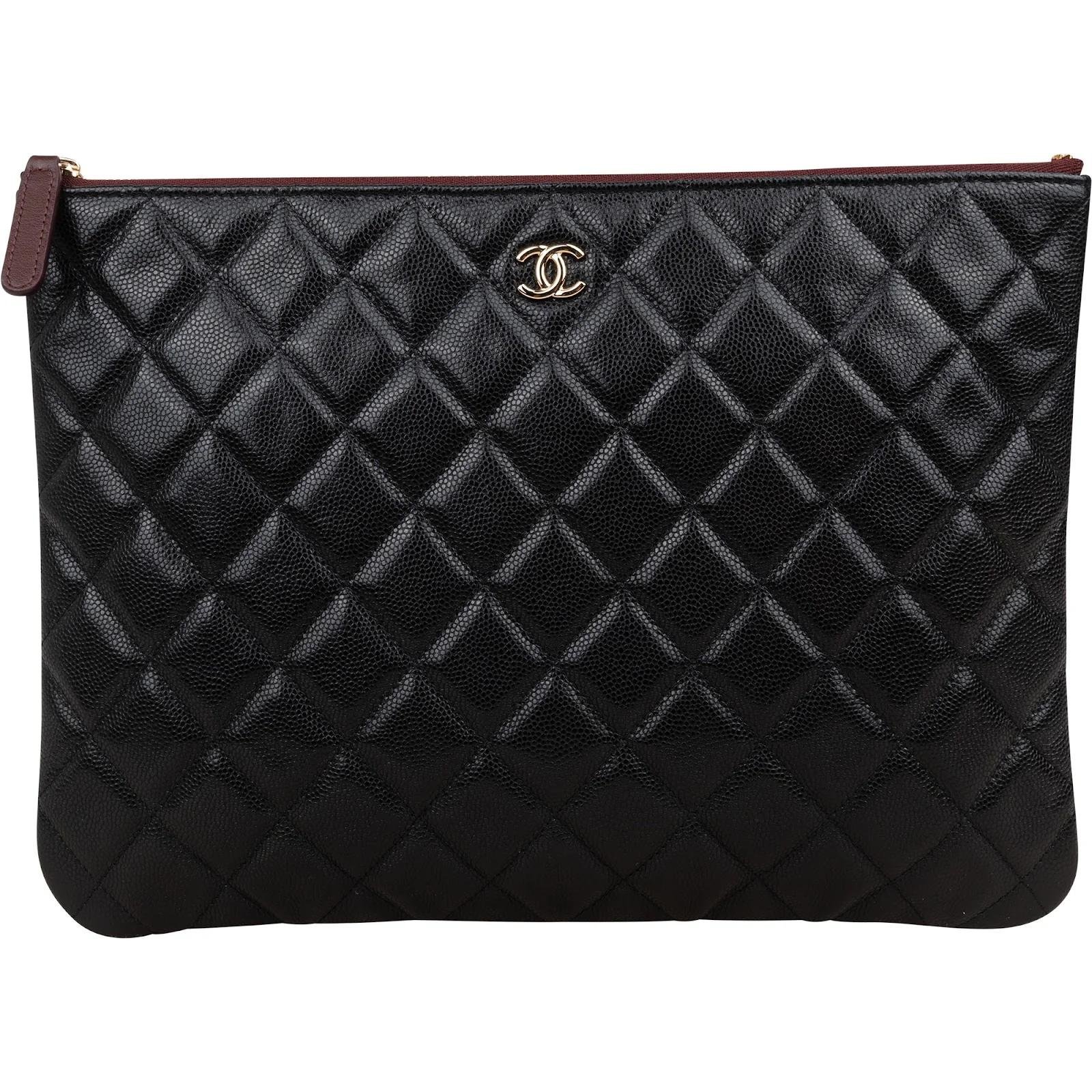 Timeless/Classique leather clutch bag