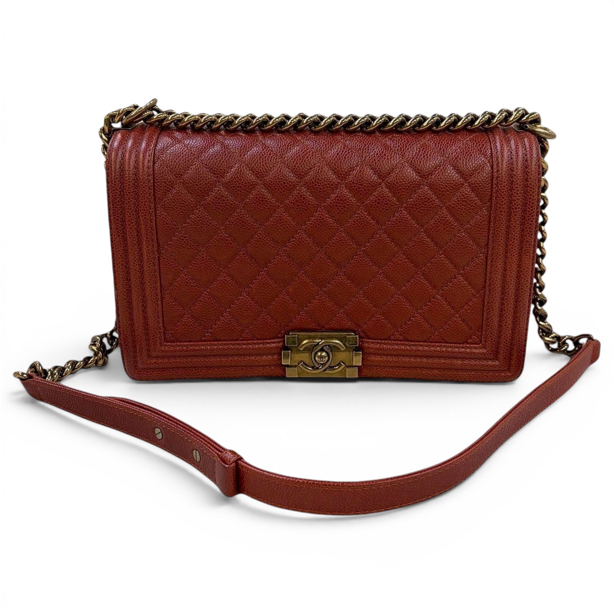 Boy leather handbag