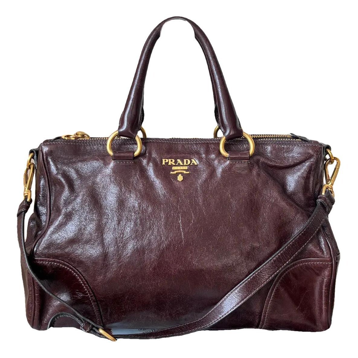 Leather crossbody bag