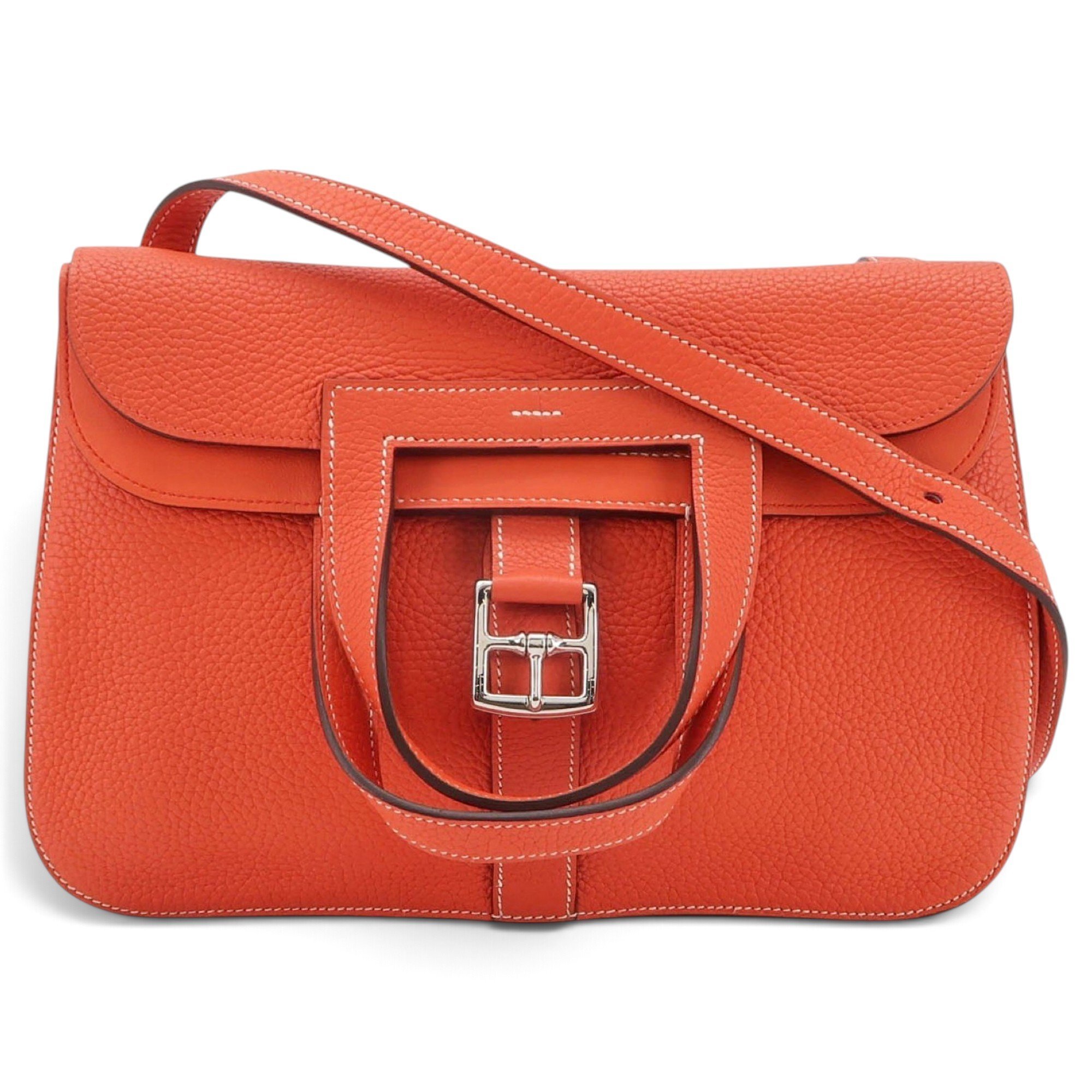 Halzan leather crossbody bag