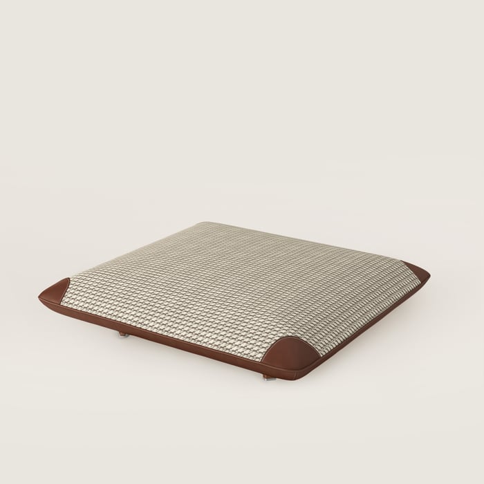 Les Necessaires d'Hermès "Carre d'Assise" Low Stool, Low Model