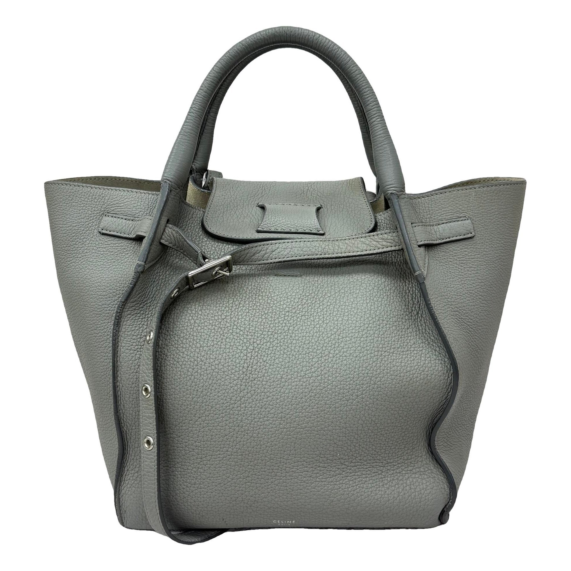 Big Bag leather handbag