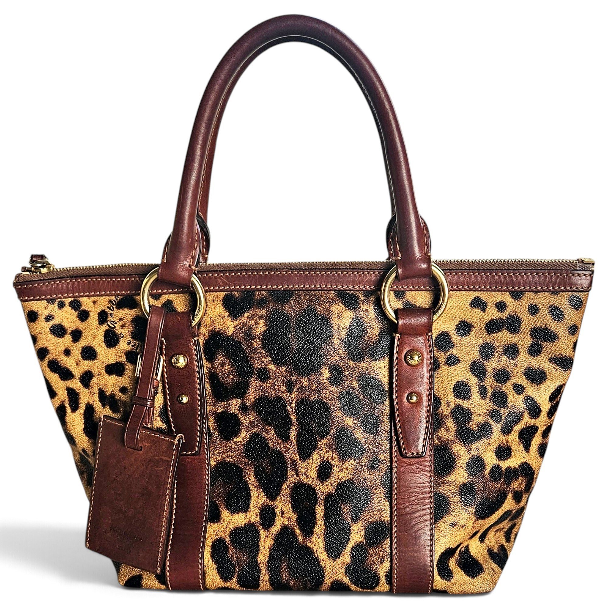 Leather handbag