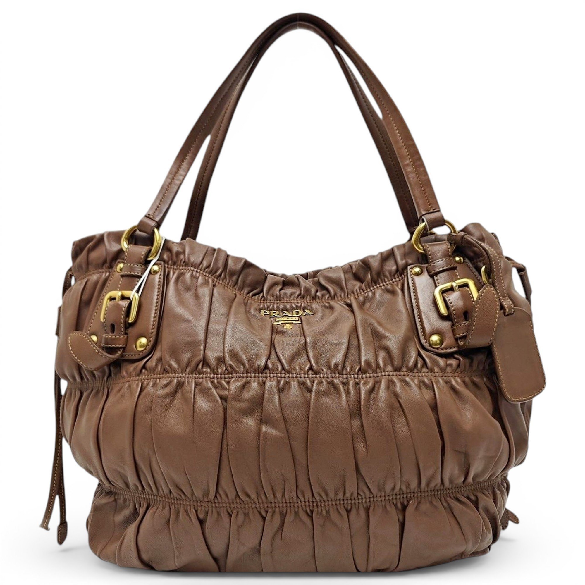 Leather handbag