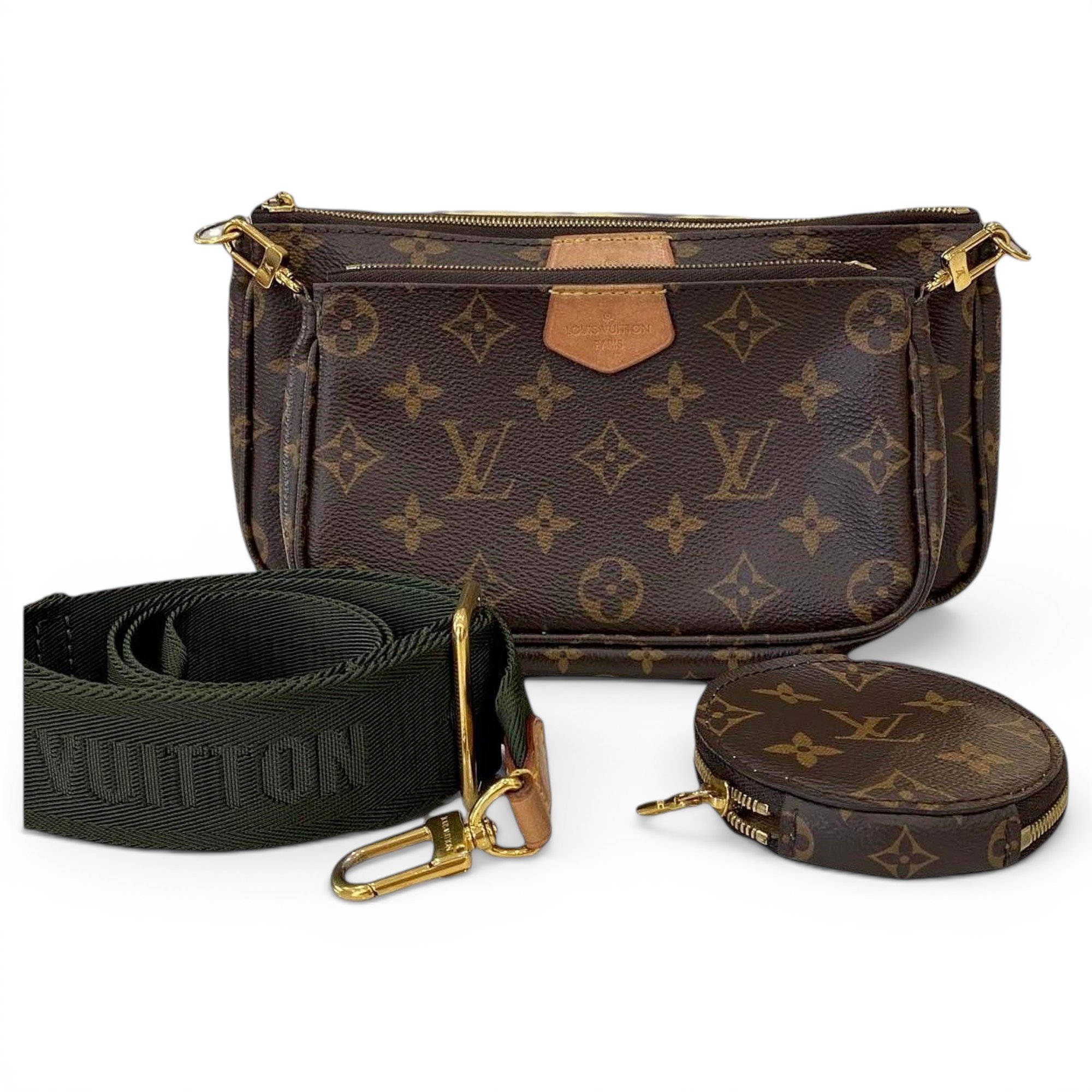 Multi Pochette Accessoires leather handbag