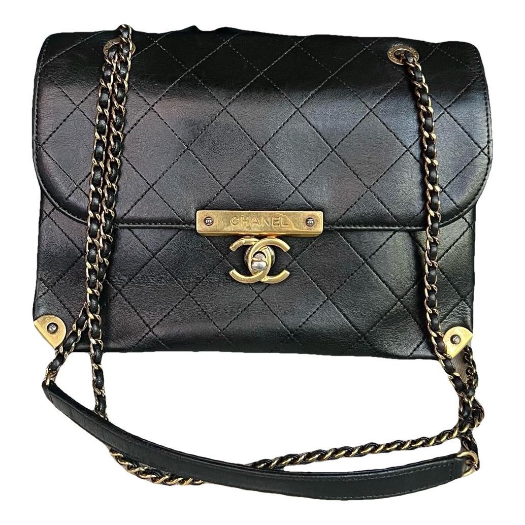 Leather crossbody bag