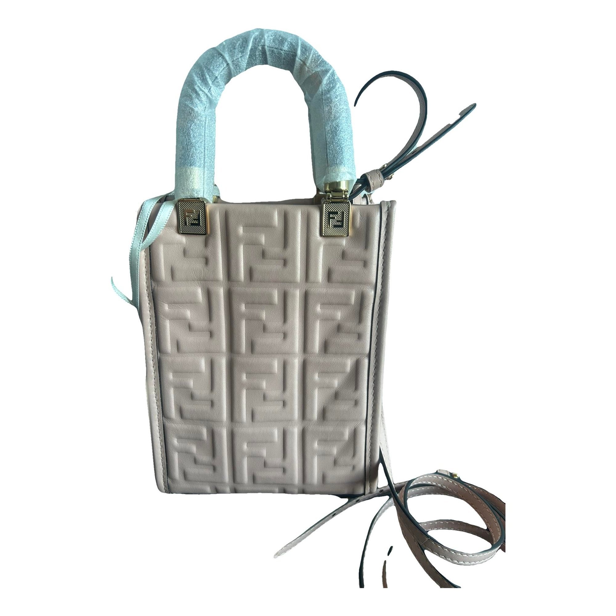 Sunshine leather tote