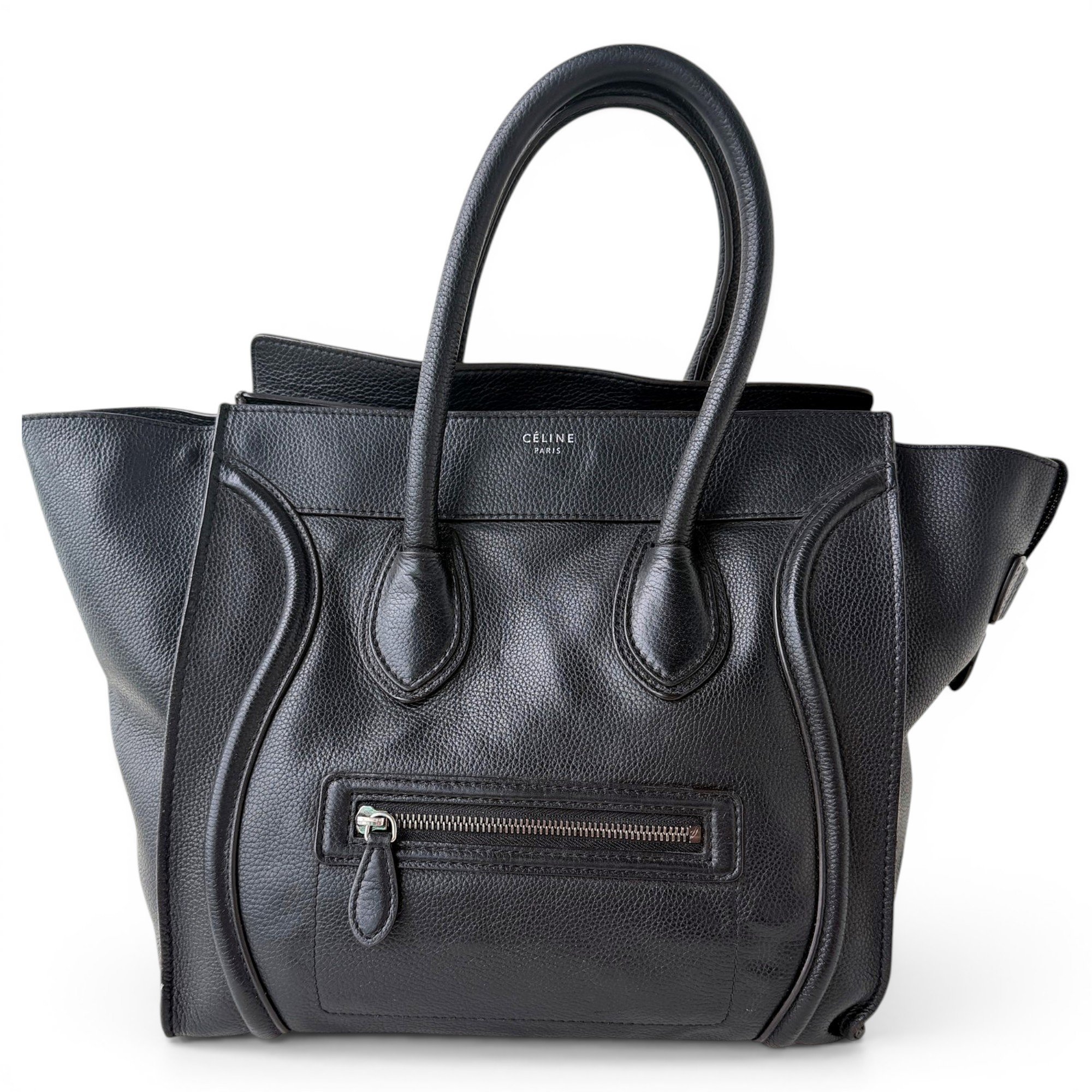 Luggage leather handbag