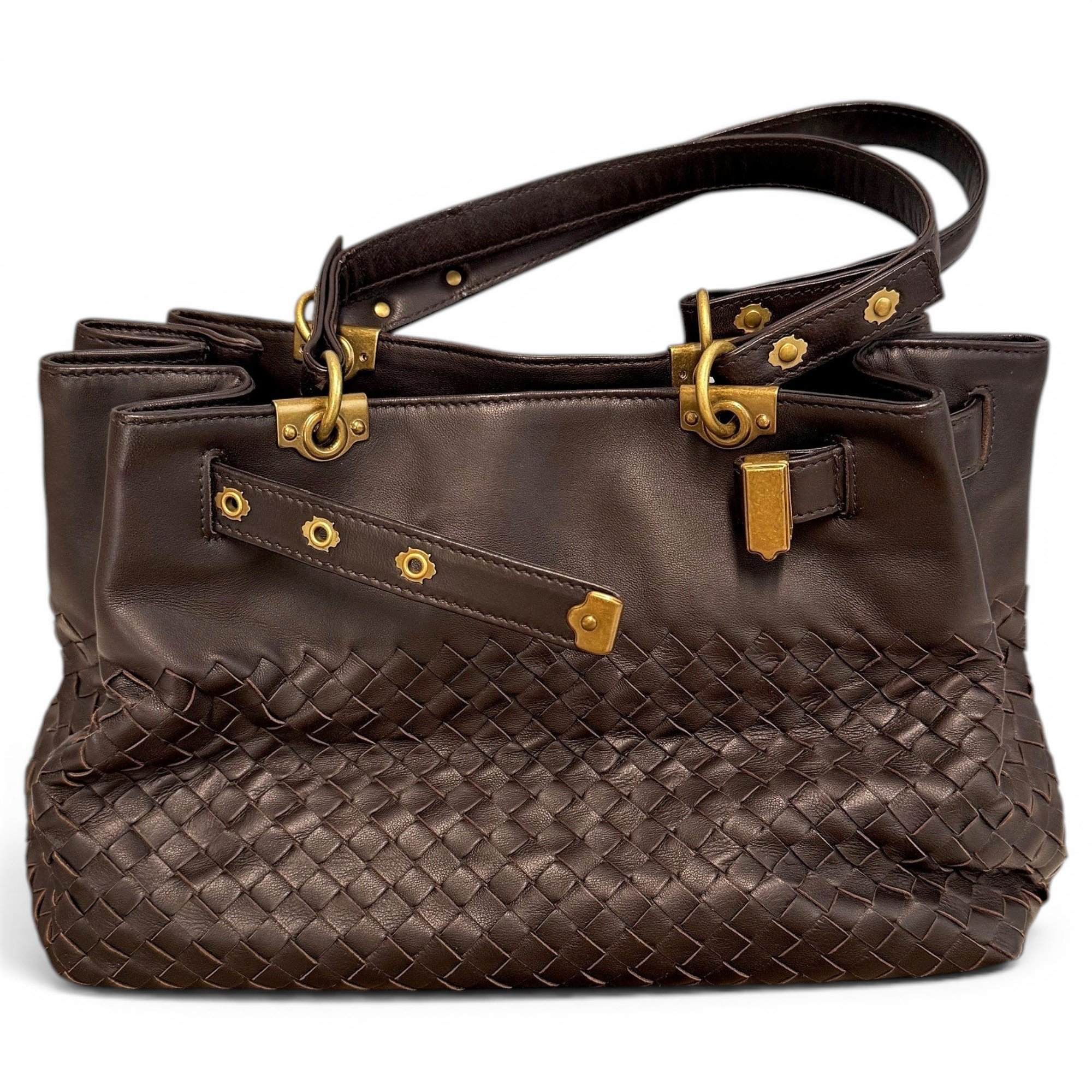 Leather handbag