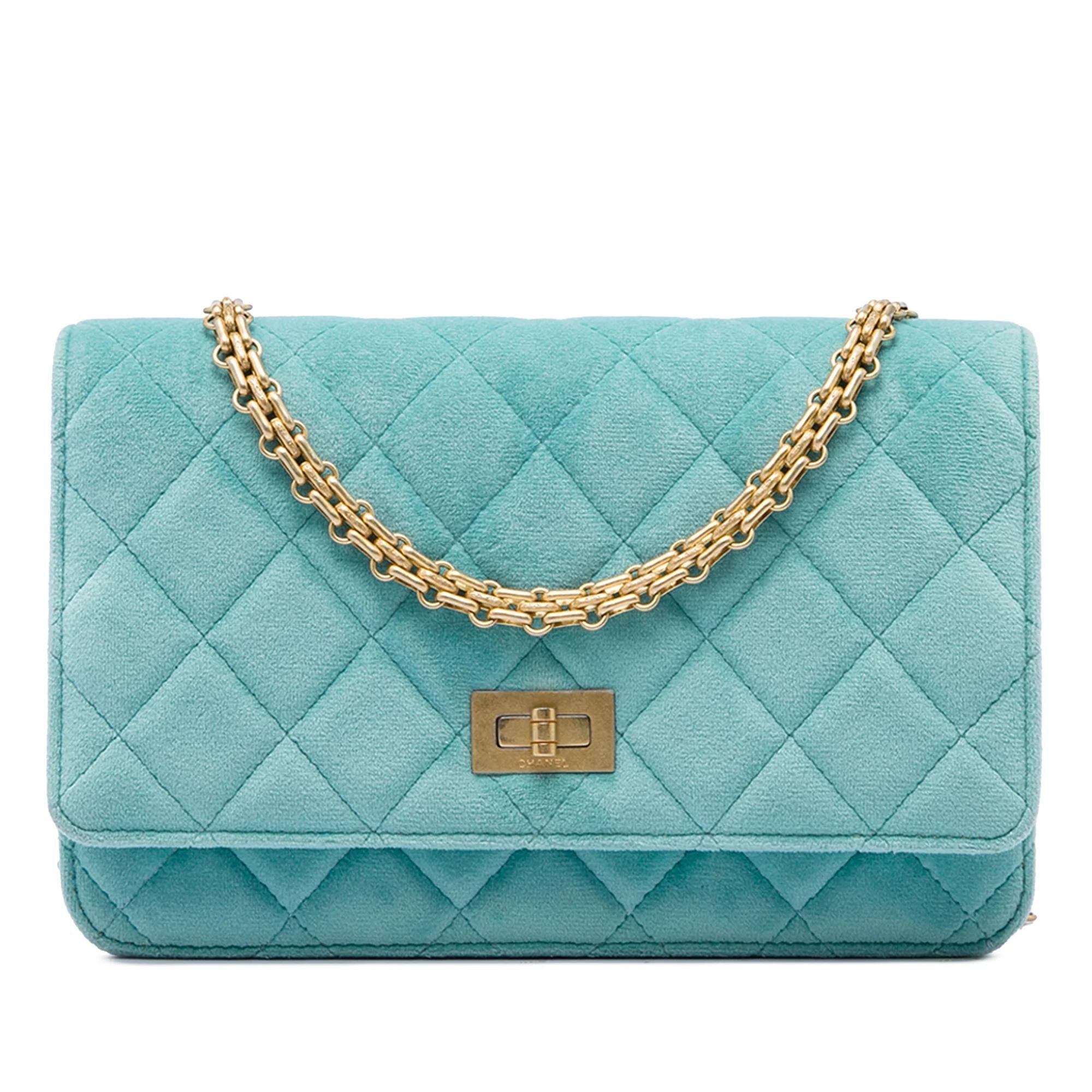 Wallet On Chain Timeless/Classique velvet handbag