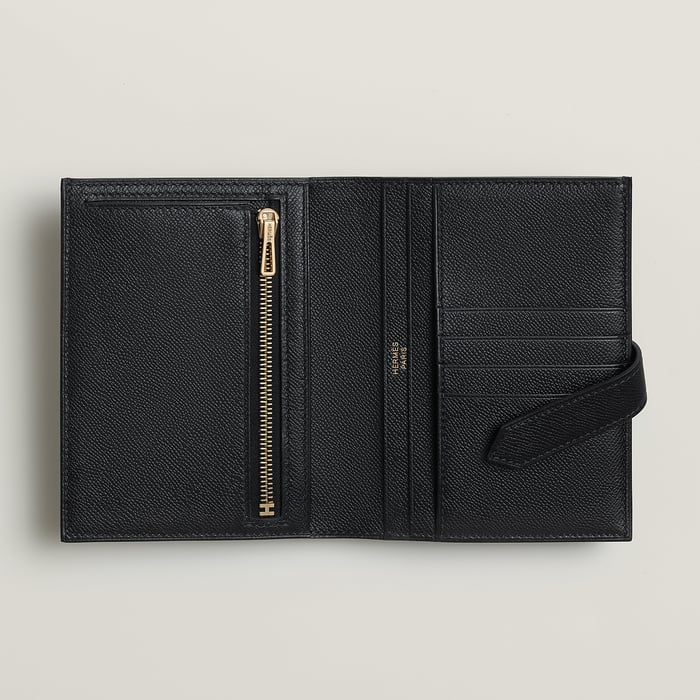 Noir Bearn Compact Wallet