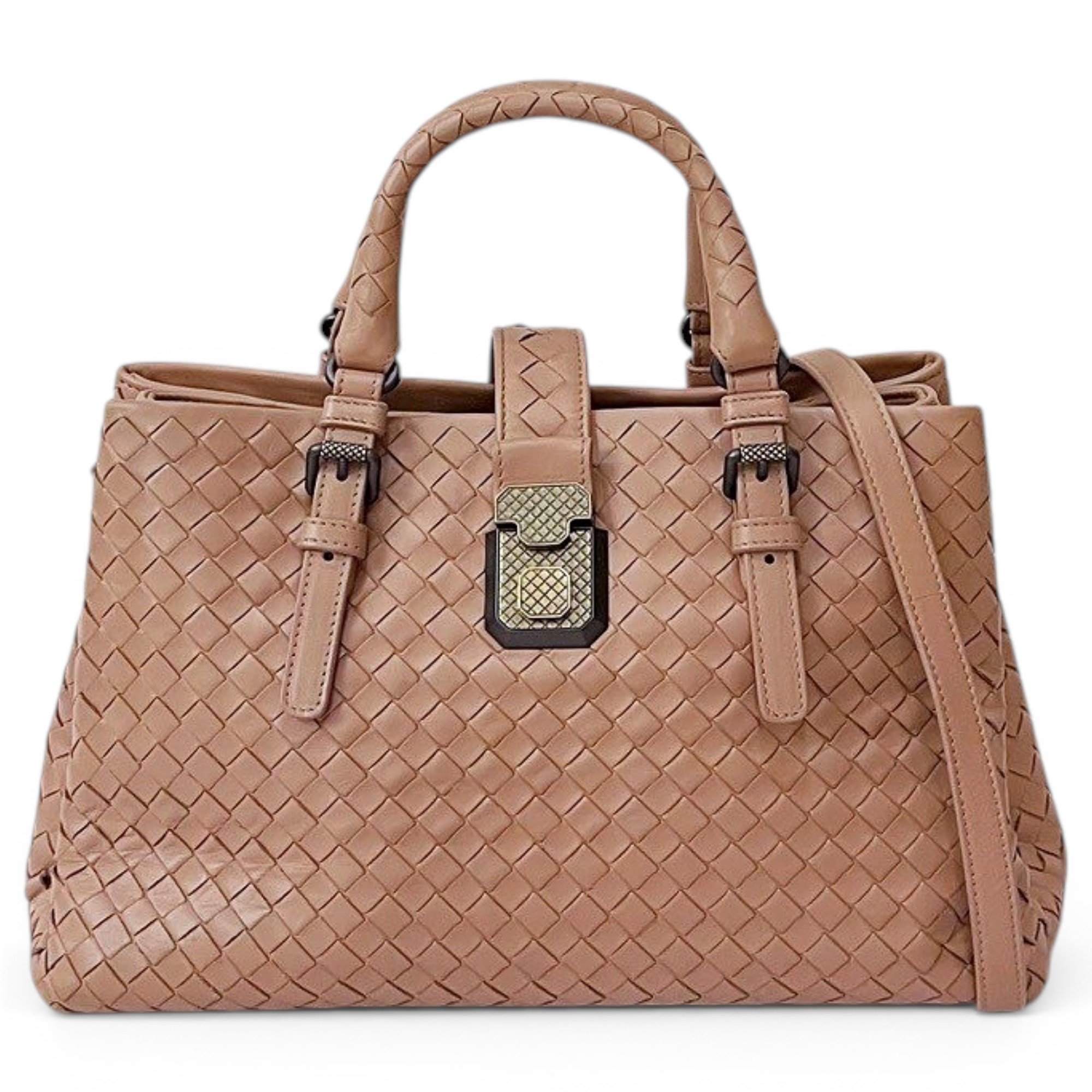 Roma leather handbag