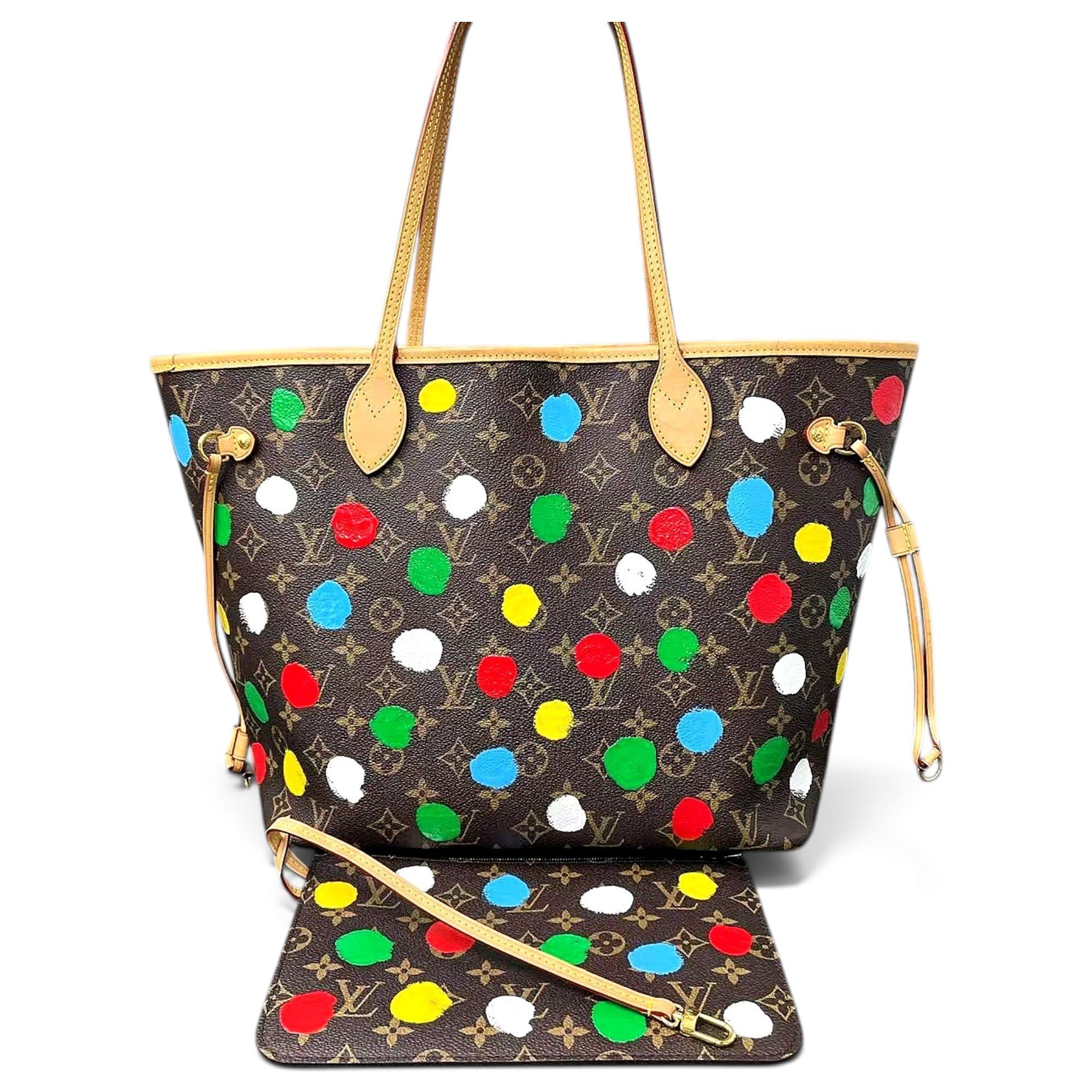 Neverfull leather handbag