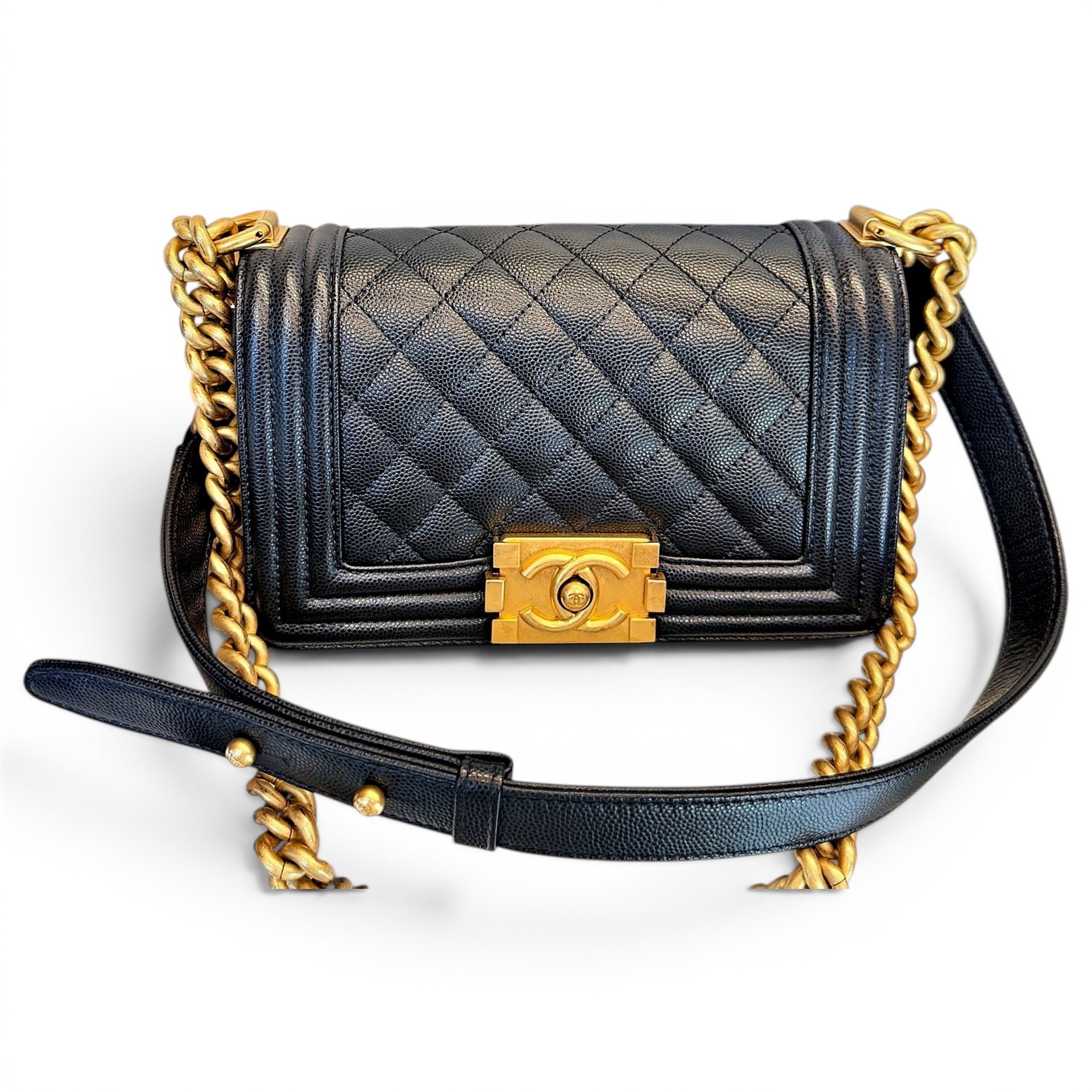 Boy leather handbag