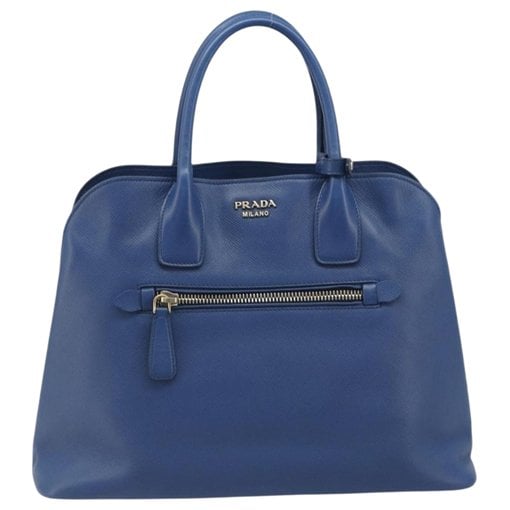 Promenade leather handbag