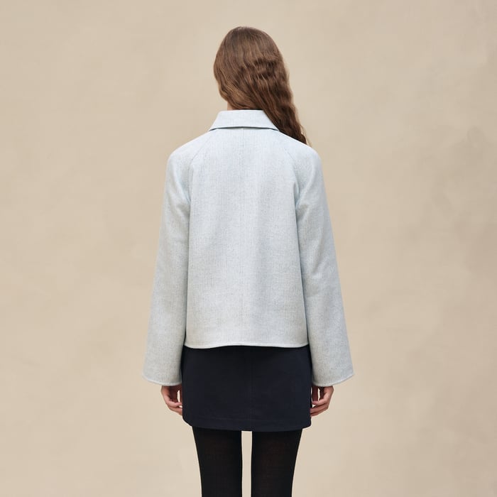 Bleu Cashmere Jacket