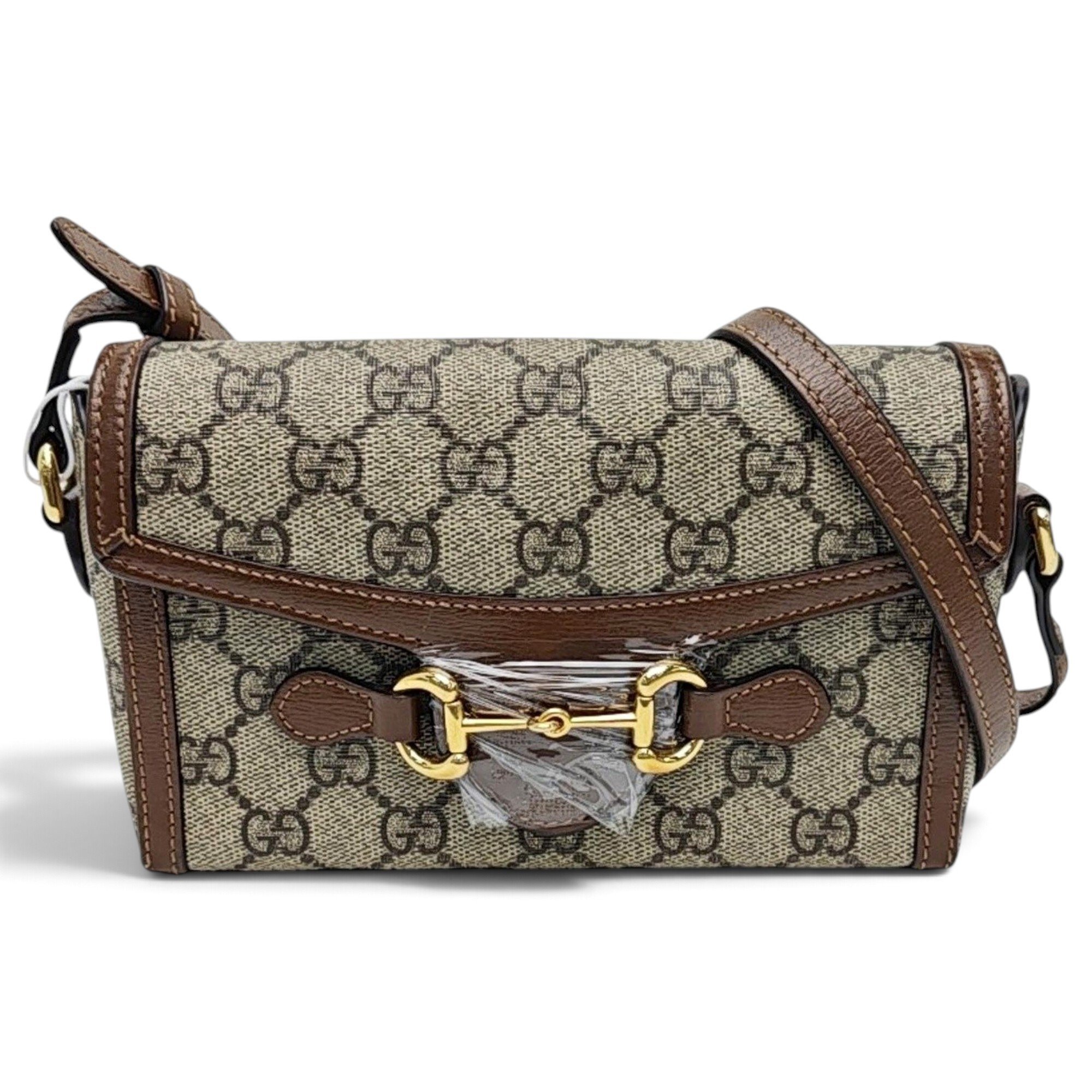 Handle Horsebit 1955 leather handbag