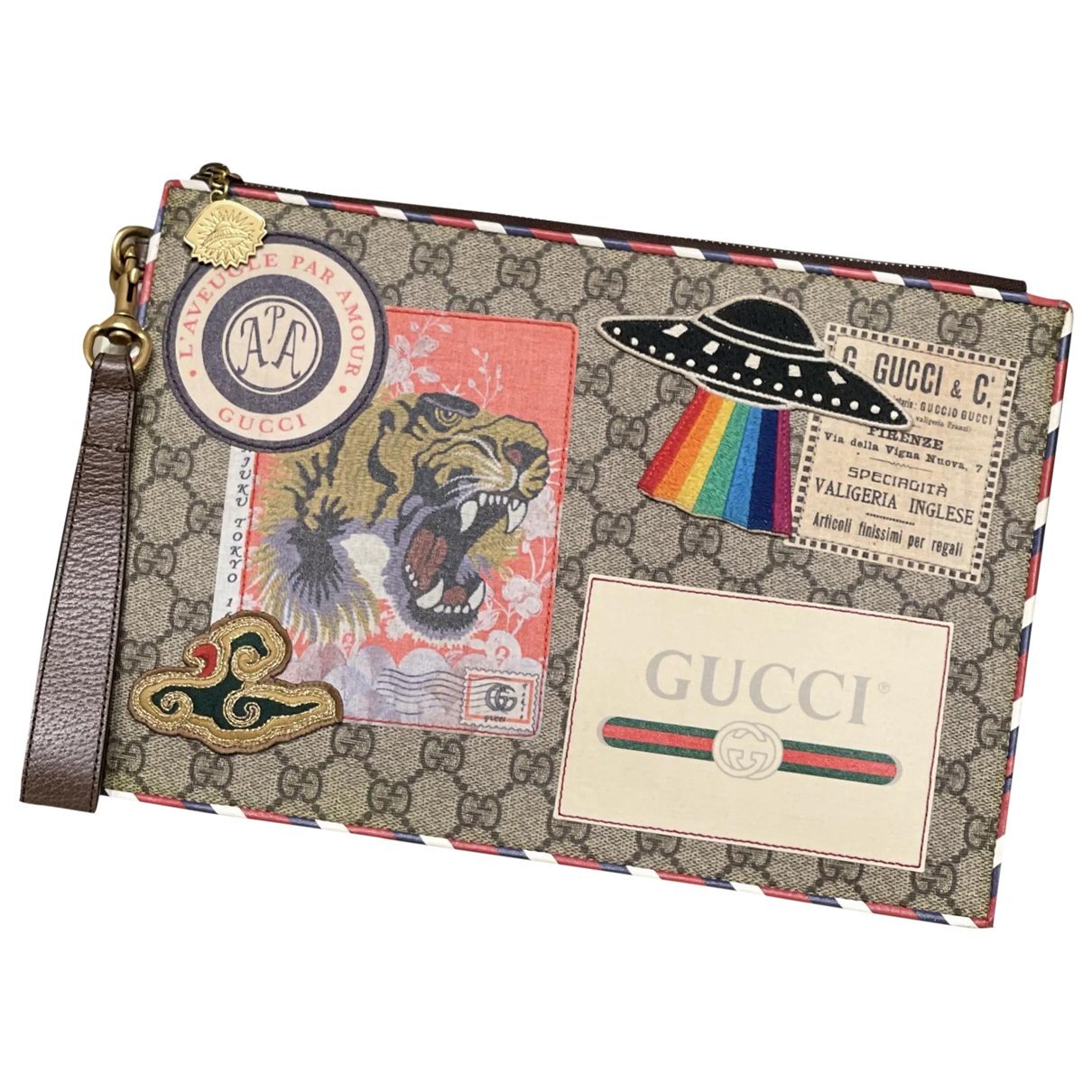 Cloth clutch bag