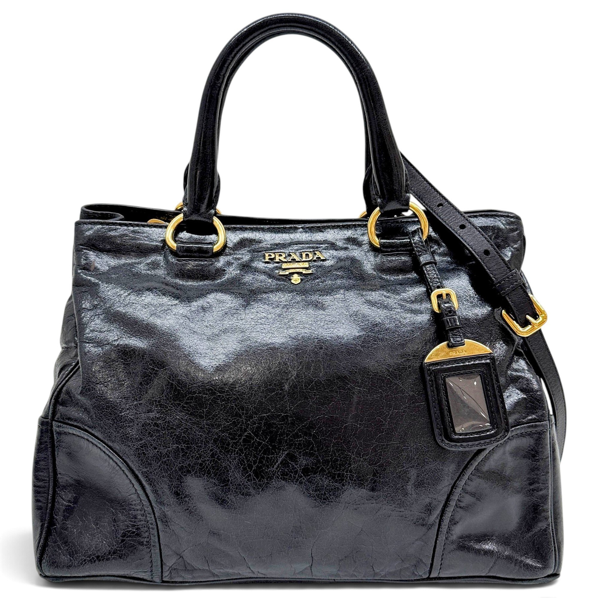 Leather handbag