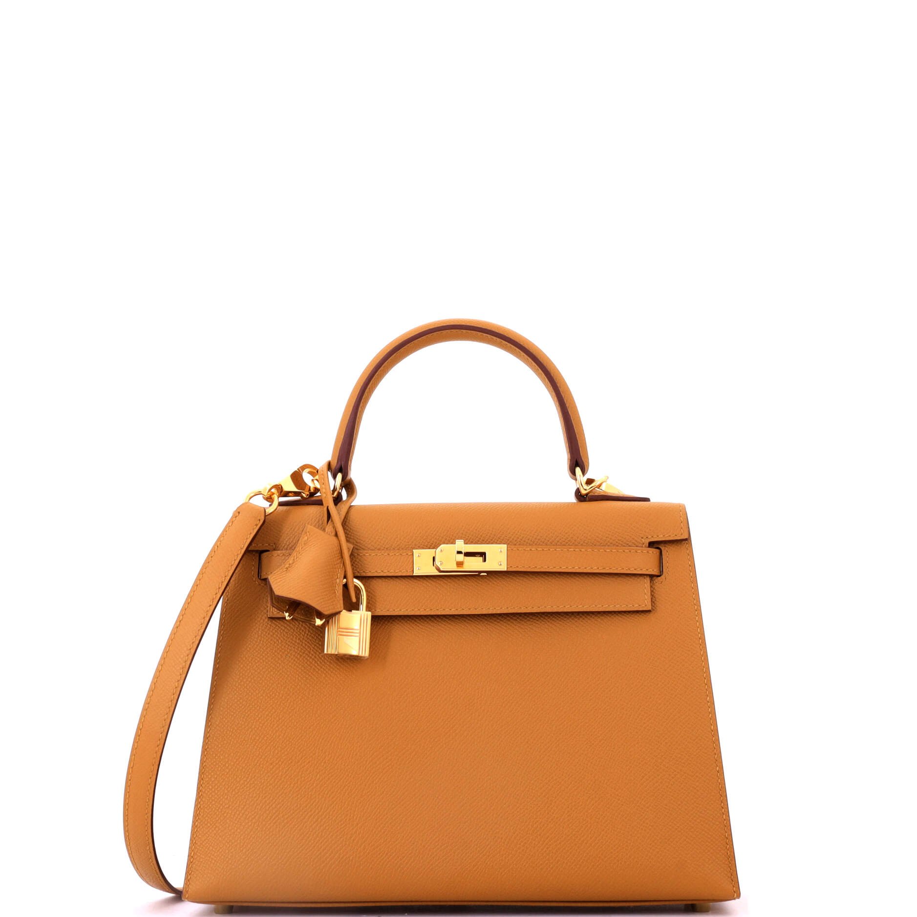 Hermes Kelly Handbag Sesame Epsom with Gold Hardware 25