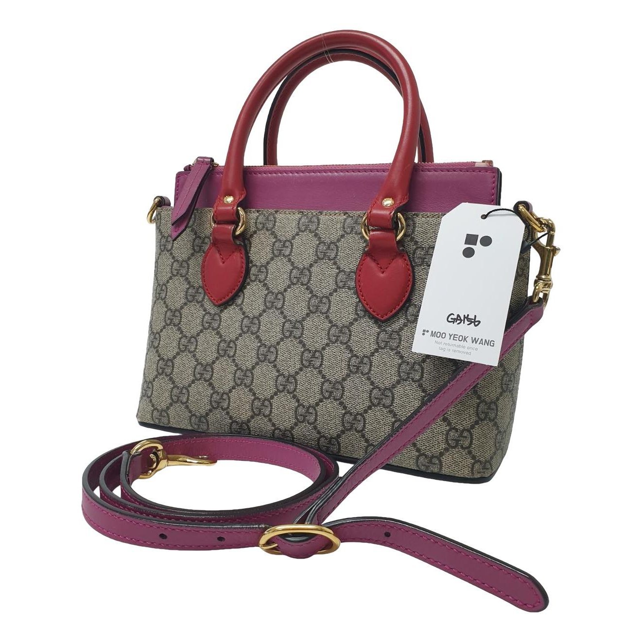 Leather handbag