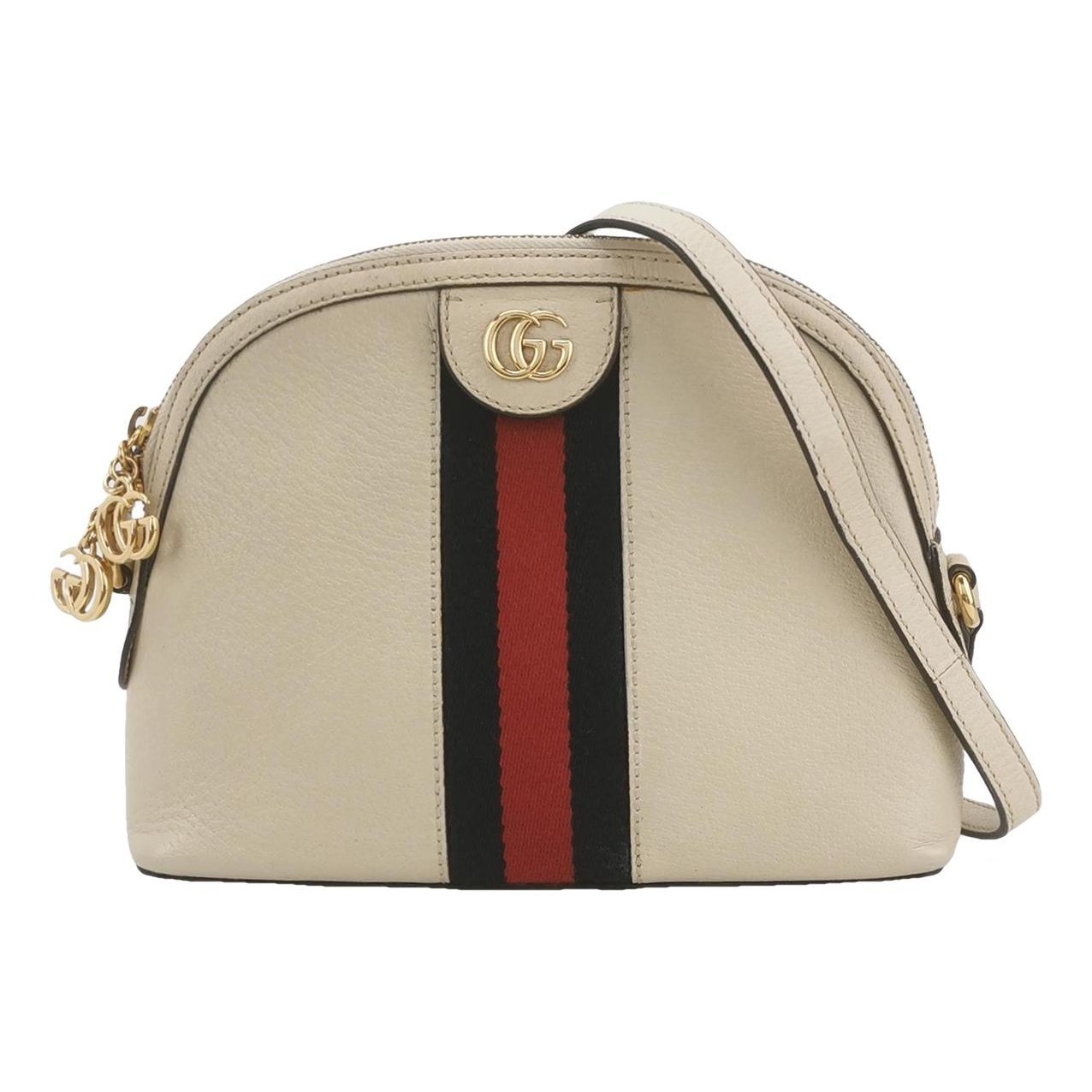 Ophidia Dome leather handbag