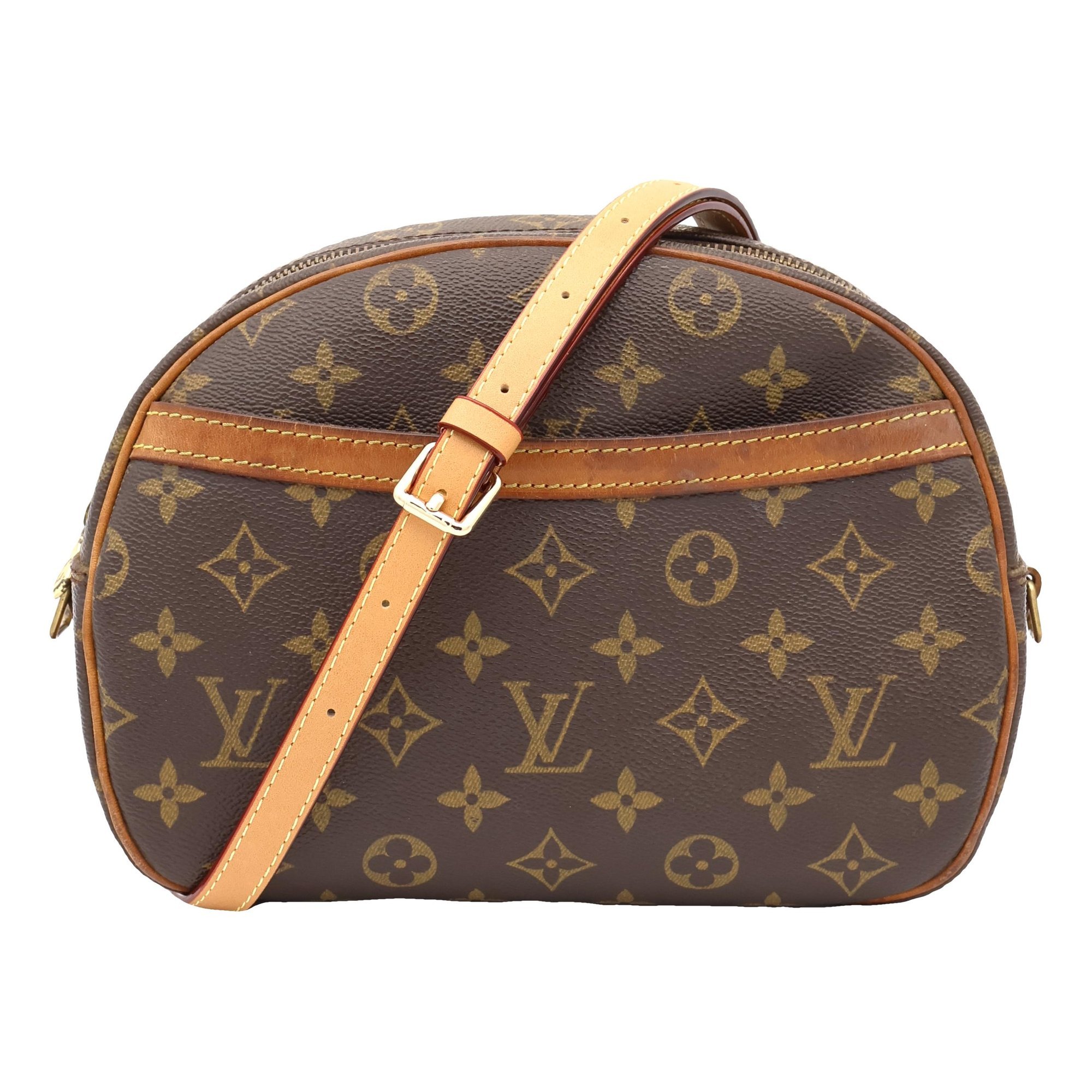 Blois leather crossbody bag