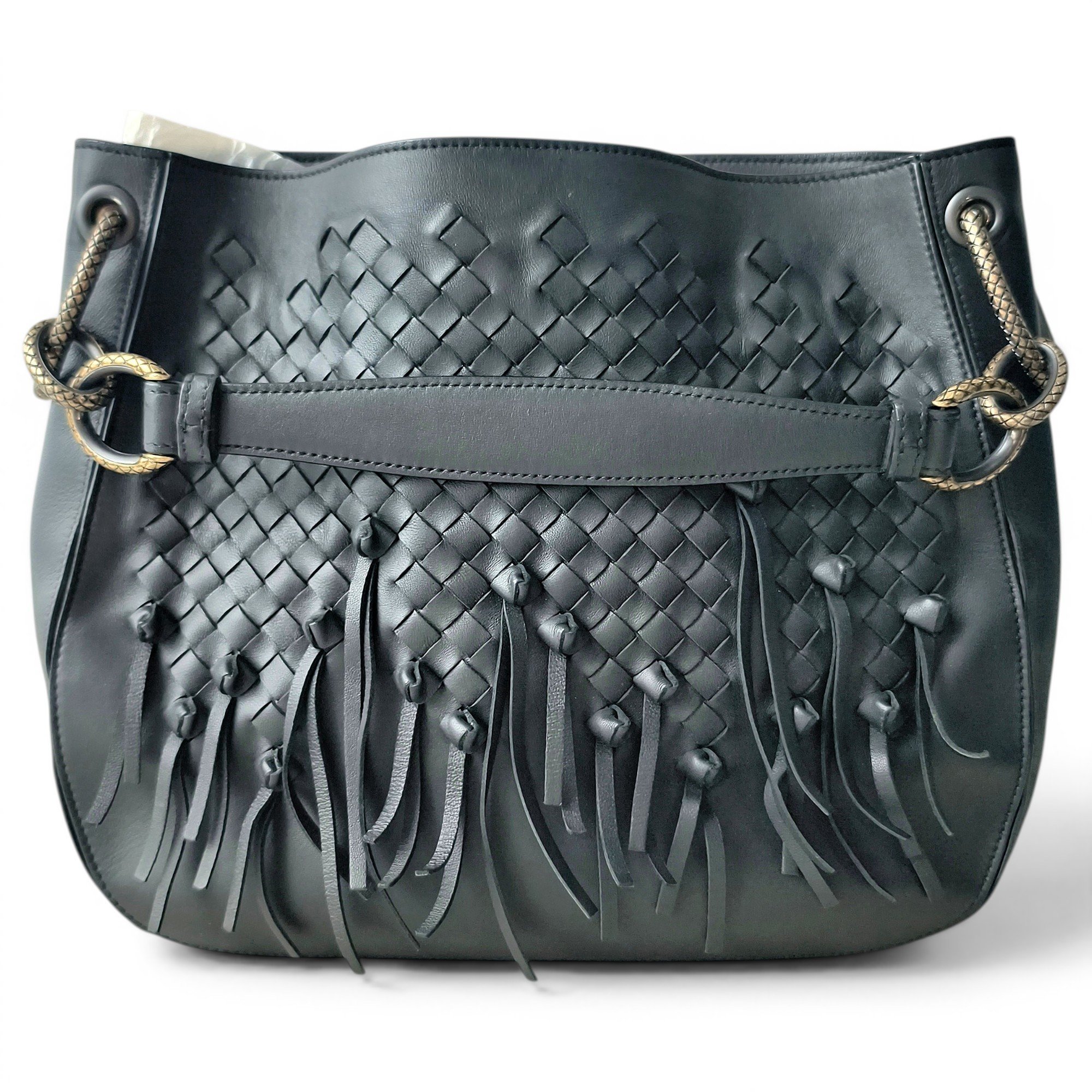 Leather handbag