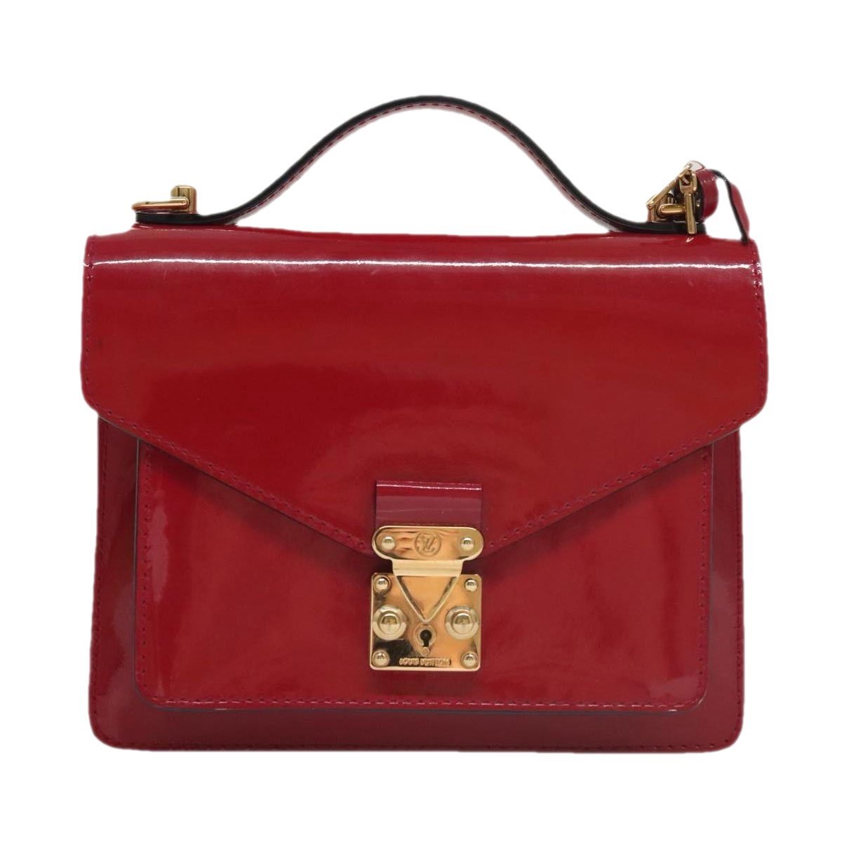 Monceau patent leather handbag