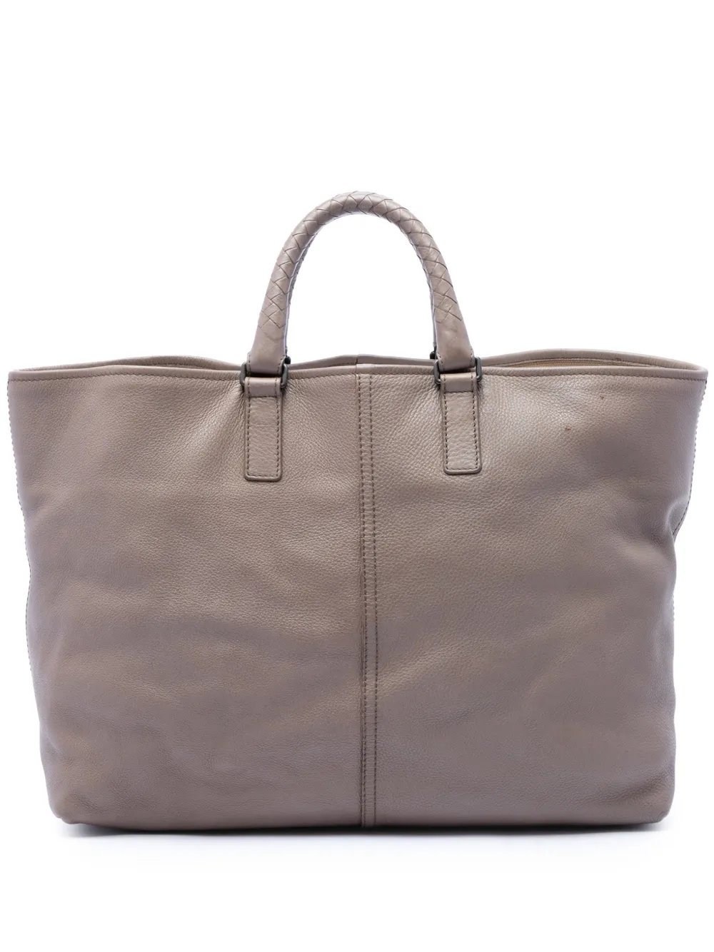 2008 Calfskin Intrecciato Handle tote bag
