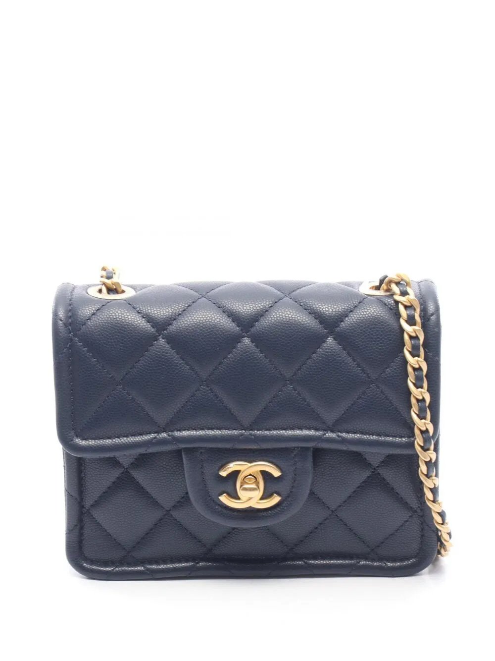 2021-2022 quilted chain-strap shoulder bag