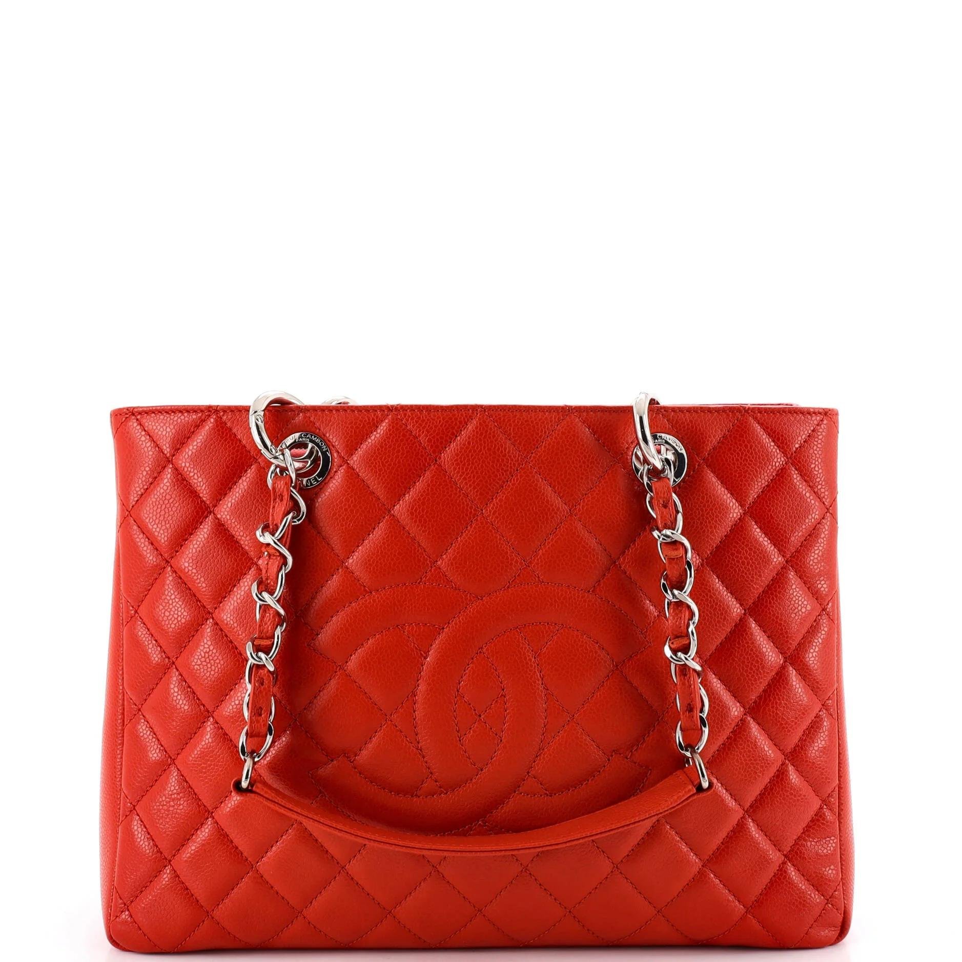 Classic CC Shopping leather tote