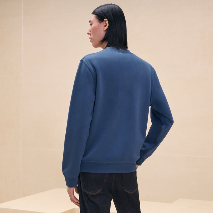 Bleu Turquin "Punk'H" Crewneck Sweater