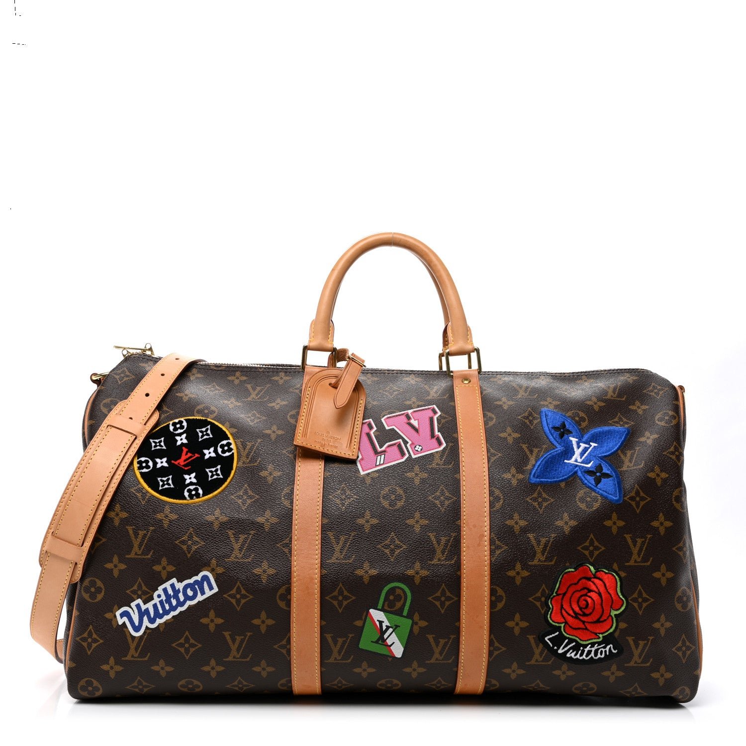 Louis Vuitton Monogram World Tour Keepall Bandouliere 50