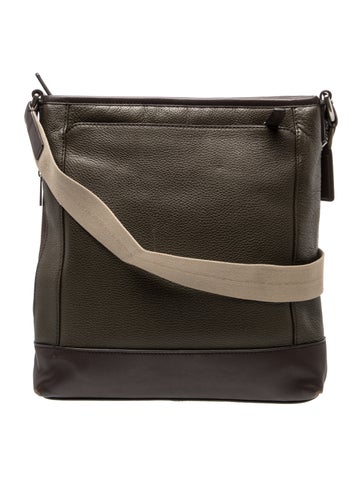 Leather Messenger Bag