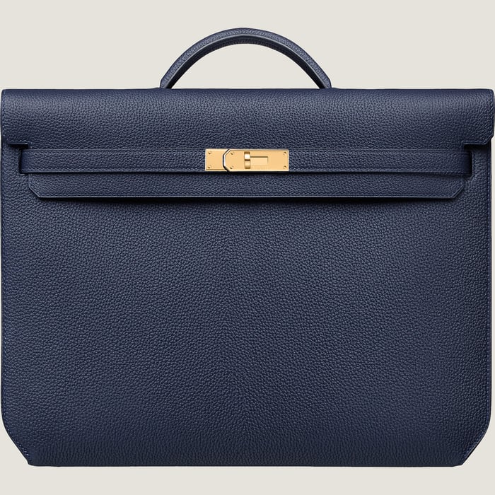Bleu Nuit Kelly Depeches 36 Briefcase