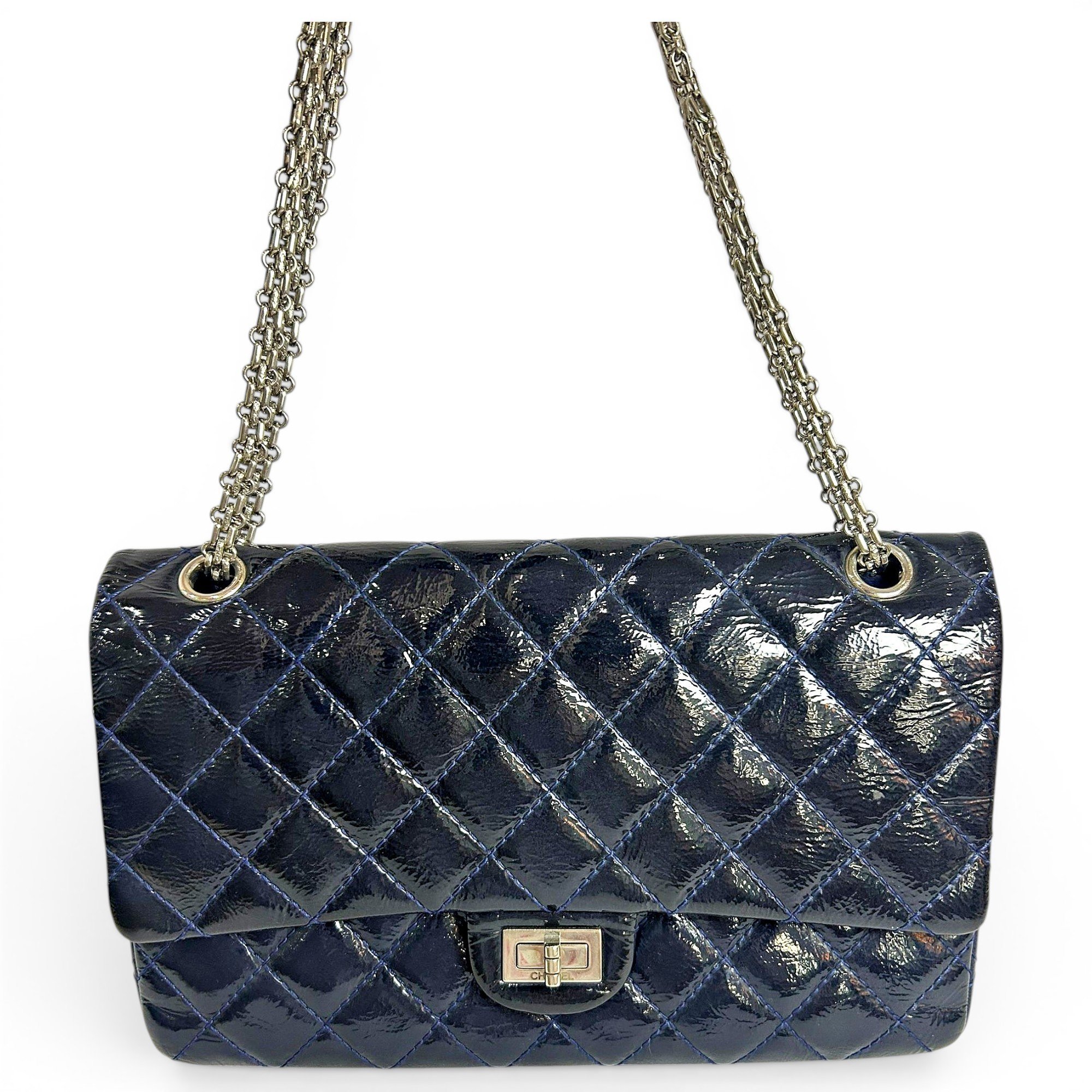 2.55 patent leather crossbody bag