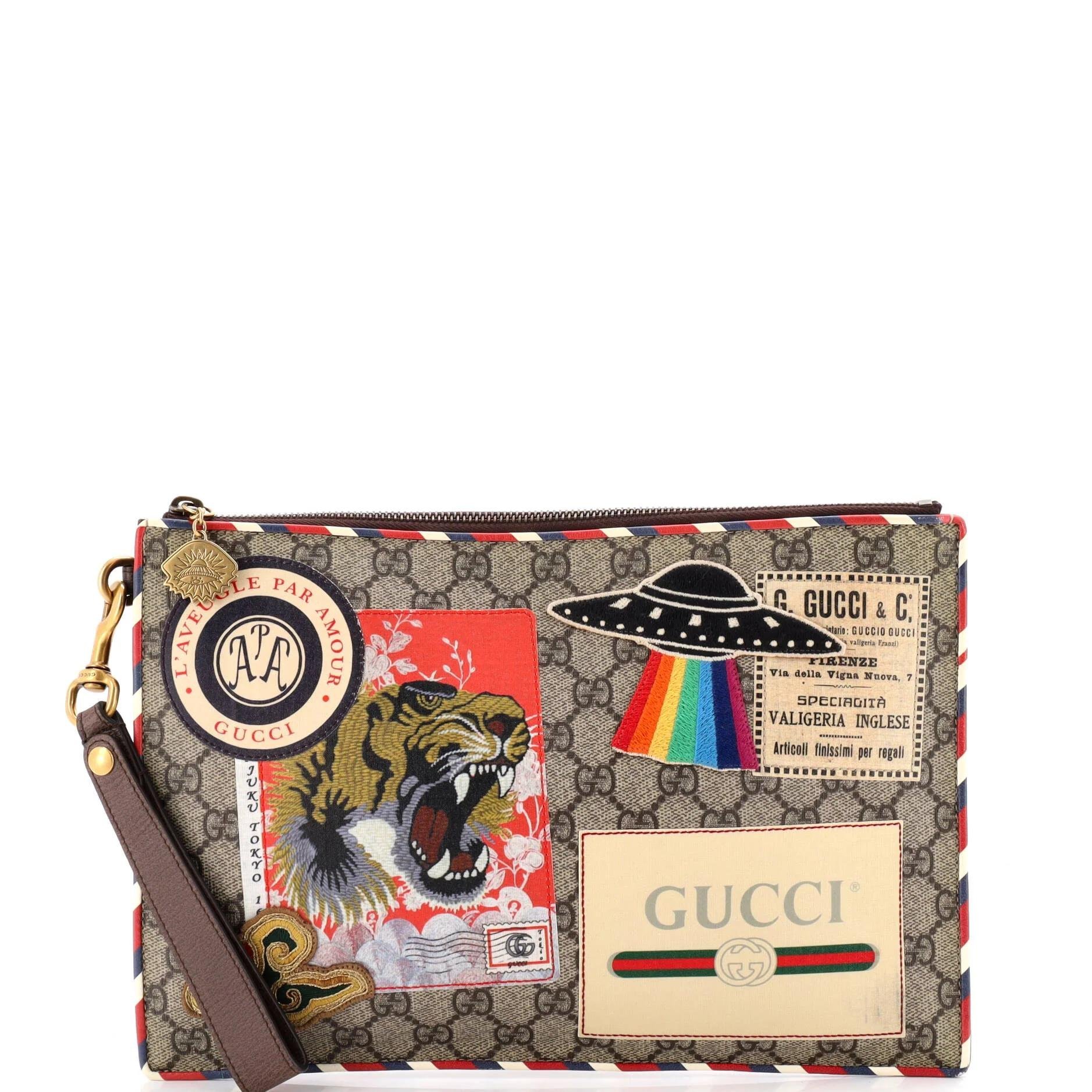 Cloth clutch bag
